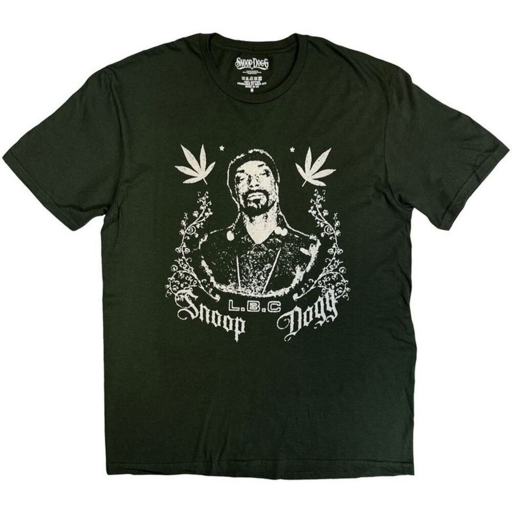 Snoop Dogg Unisex Adult L.B.C T-Shirt / Green